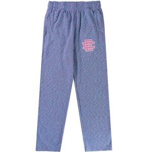 Eric Emanuel EE Boucle Logo Pant Sweatpants Baby Blue Pink Size Small